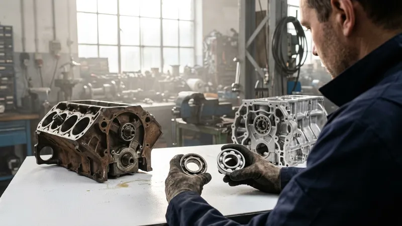 Roulements moteurs combustion : histoire et évolution